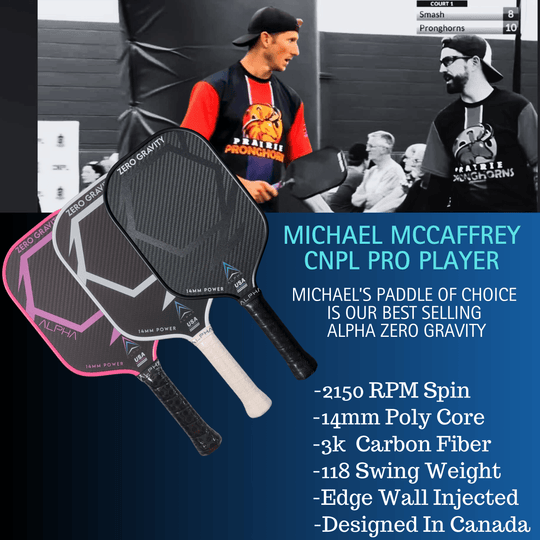 Alpha Zero Gravity Pickleball Paddle