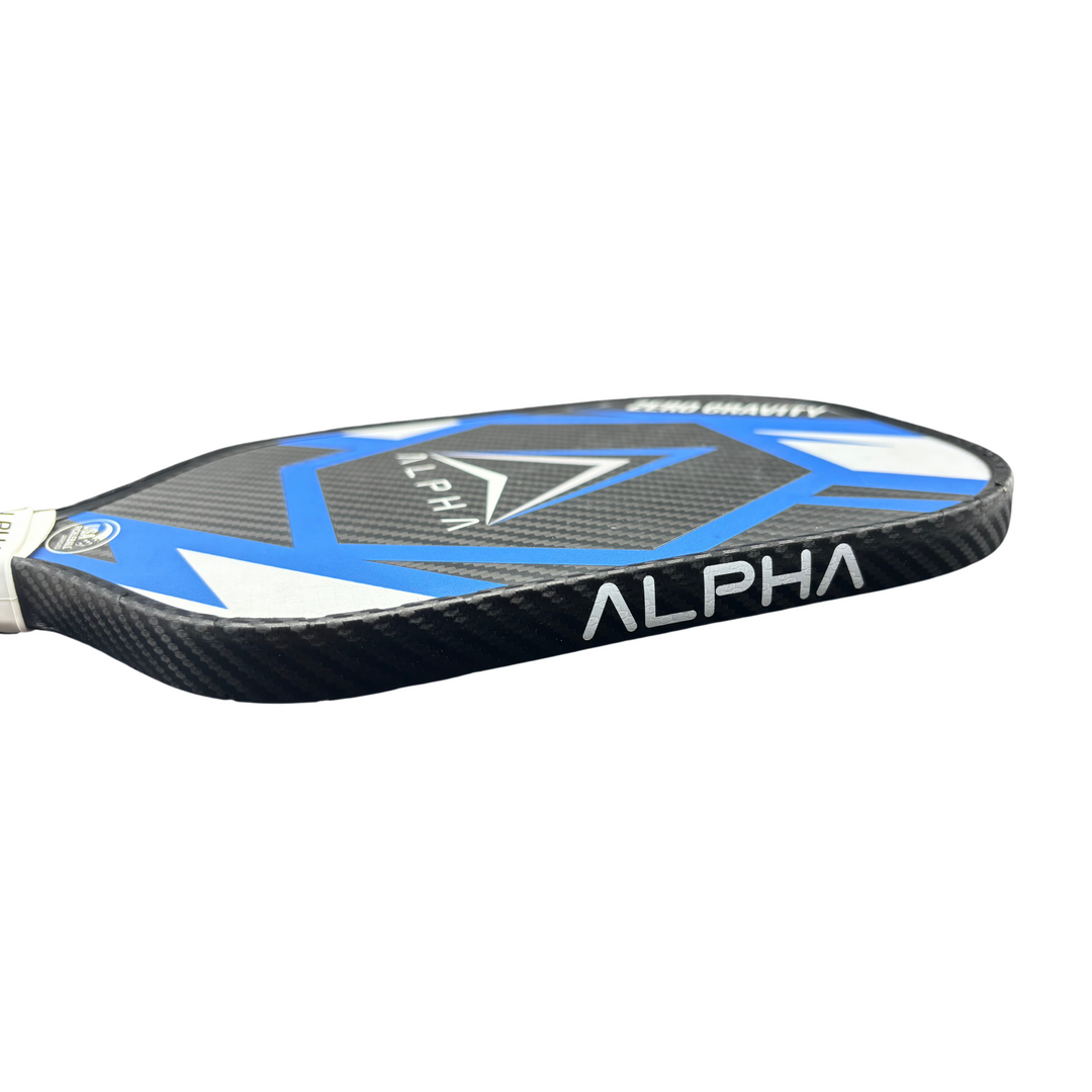 Alpha Pickleball Paddle Edge Tape 23mm Carbon Design (Full length)