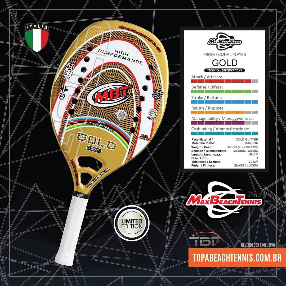 Gold Limited Edition - Alpha Beach Tennis