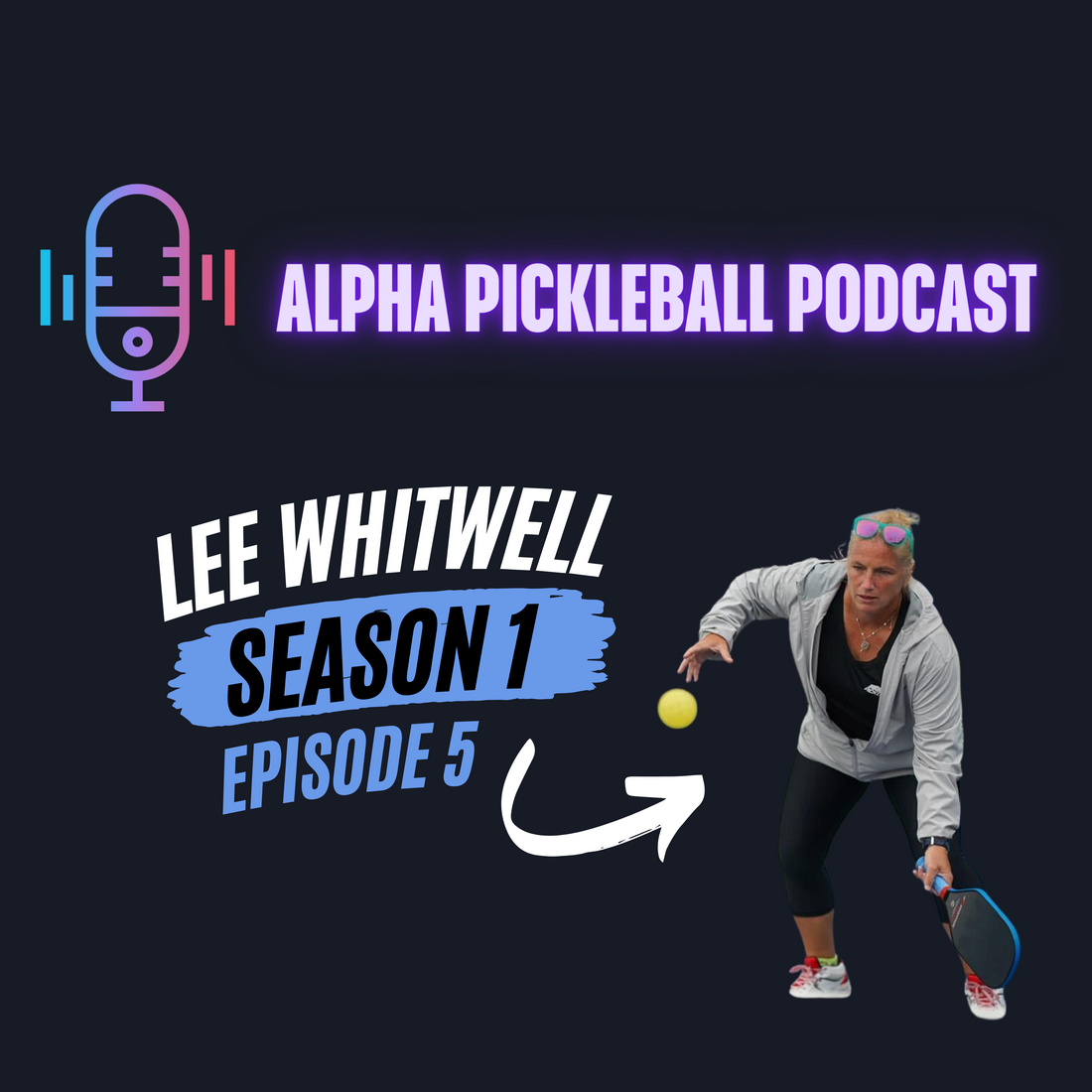 Alpha Pickleball Podcast Season 1 Episode 5 (Lee Whitwell Pro Pickleball Player)