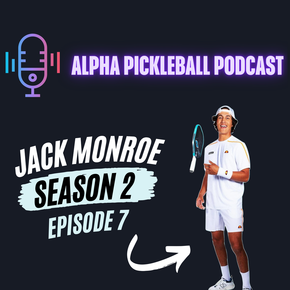 Alpha Pickleball Podcast Season 2 Episode 7 Jack Munro Pro Pickleball Player