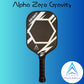 Alpha Zero Gravity 14mm 3K Raw Carbon Thermoformed Foam Injected Pickleball Paddle