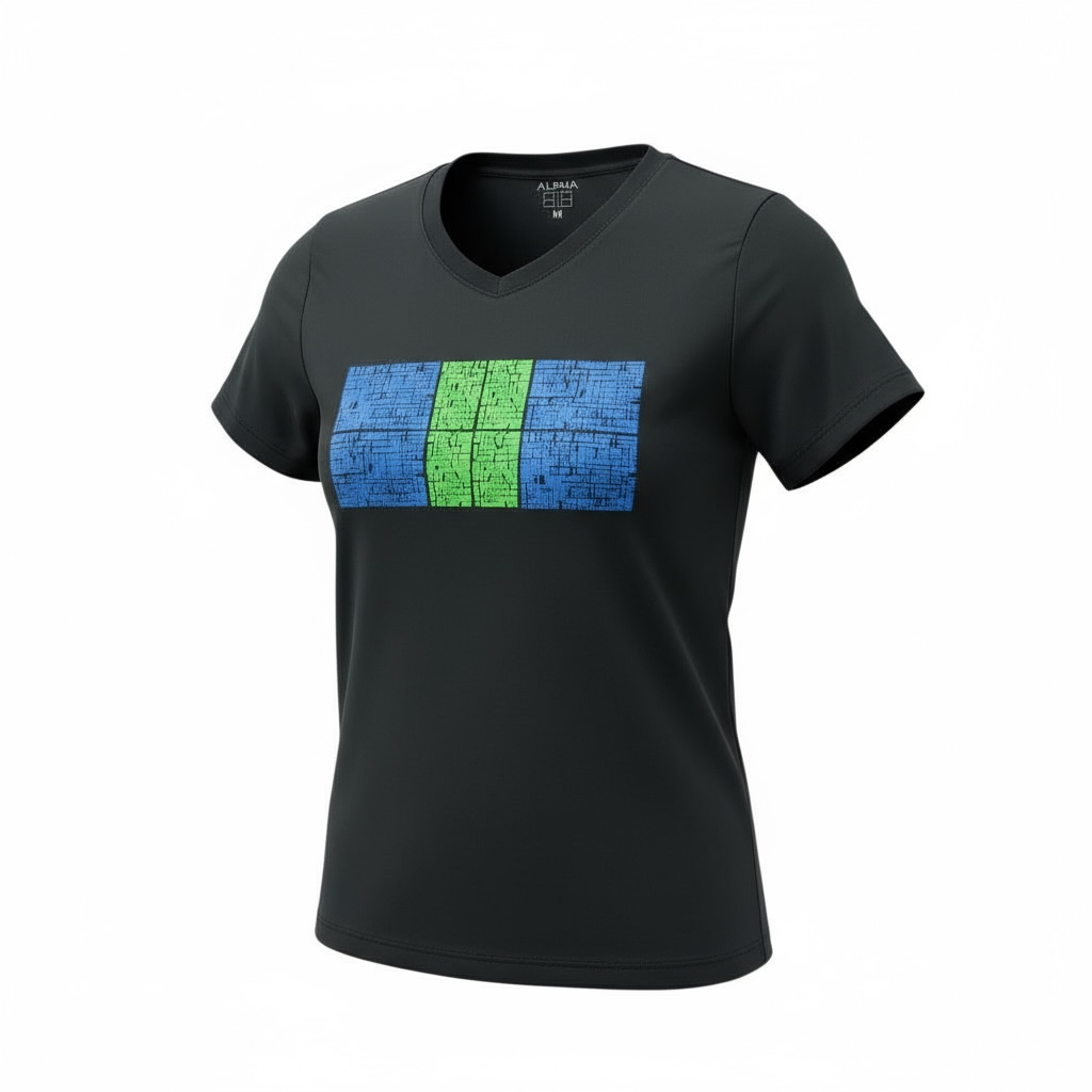 Alpha Women’s Dri-Fit V-neck Court Shirt