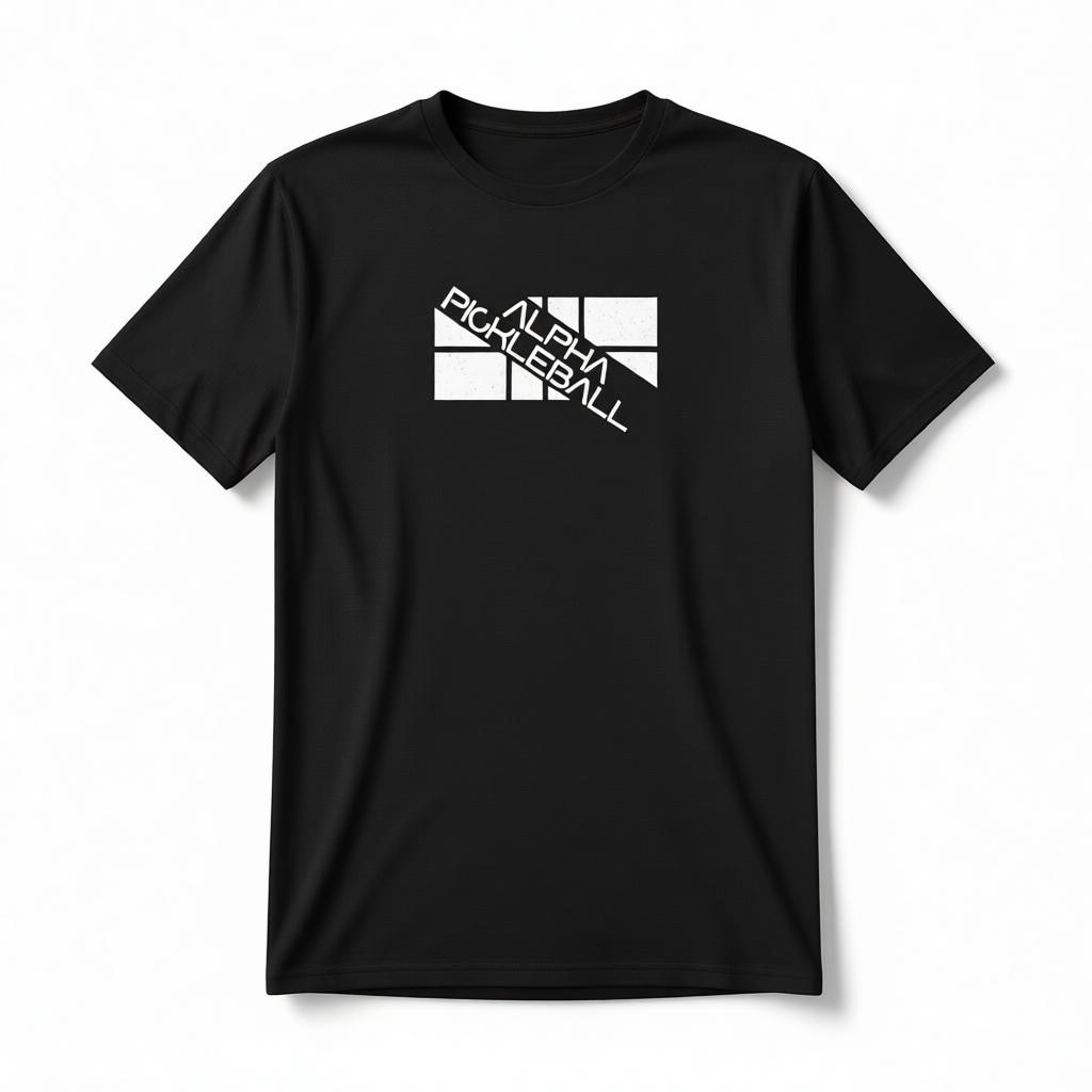 Alpha Pickleball Soft Cotton Court Tee