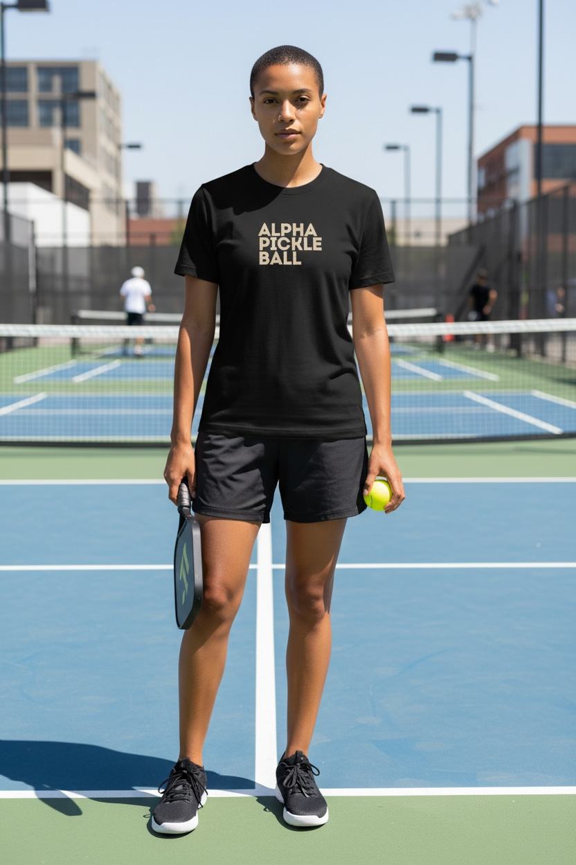 Alpha Pickleball Soft Cotton Tee