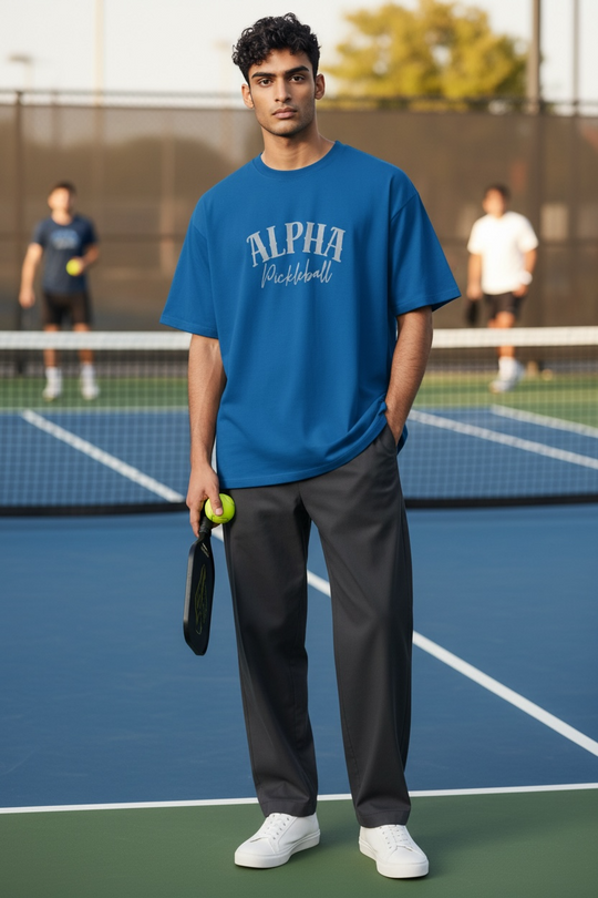 Alpha Pickleball Soft Cotton Logo Tee