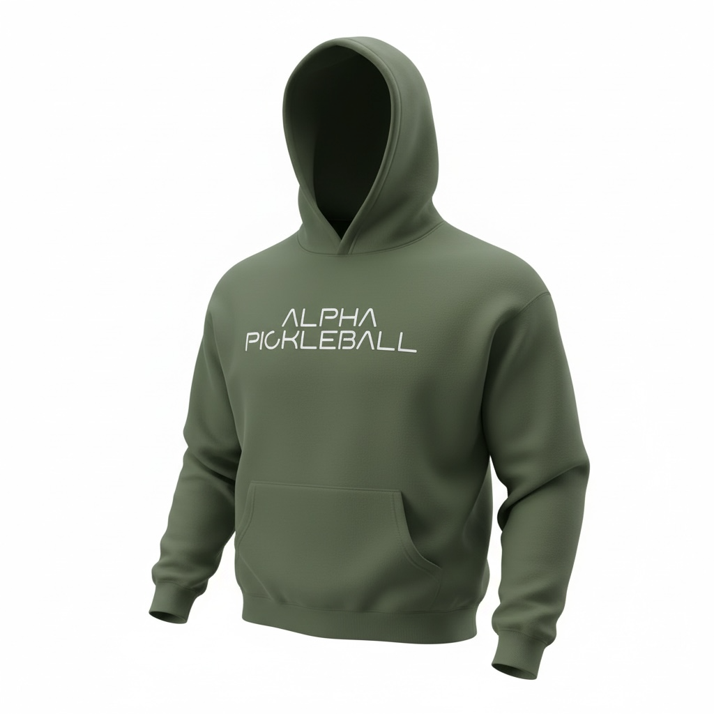 Alpha Pickleball Heavy Weight Classic Fit Hoodie