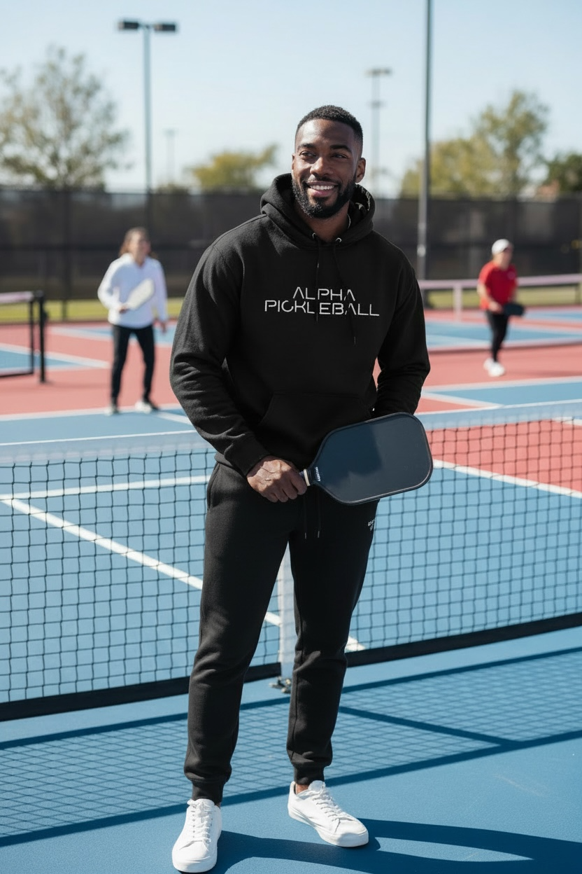Alpha Pickleball Heavy Weight Classic Fit Hoodie