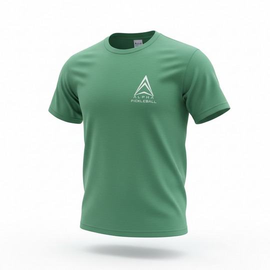Alpha Pickleball Soft Cotton Logo Tee
