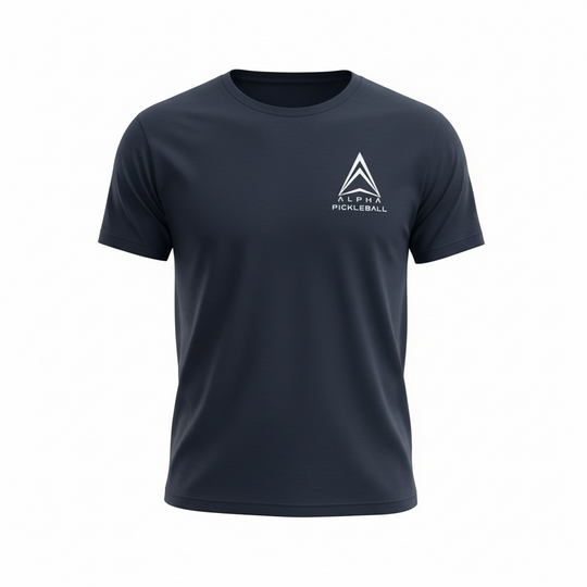 Alpha Pickleball Soft Cotton Logo Tee