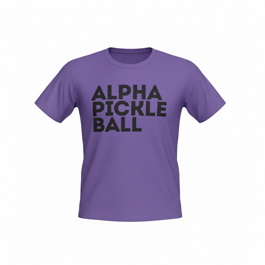Alpha Pickleball Soft Cotton Tee