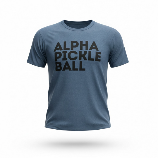 Alpha Pickleball Soft Cotton Tee