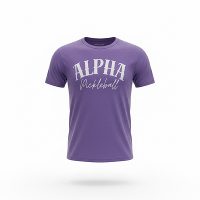 Alpha Pickleball Soft Cotton Logo Tee