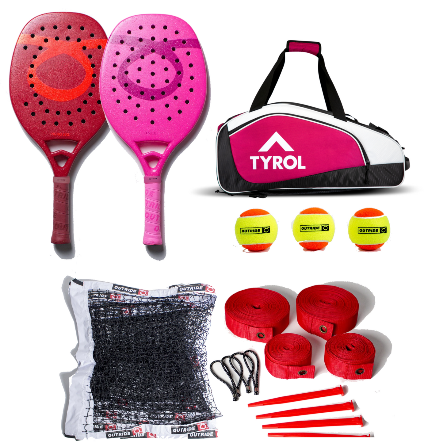 2 Paddle Complete Pro Outride Package - Alpha Beach Tennis